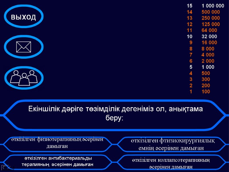 Екіншілік дәріге төзімділік дегеніміз ол, анықтама беру:       